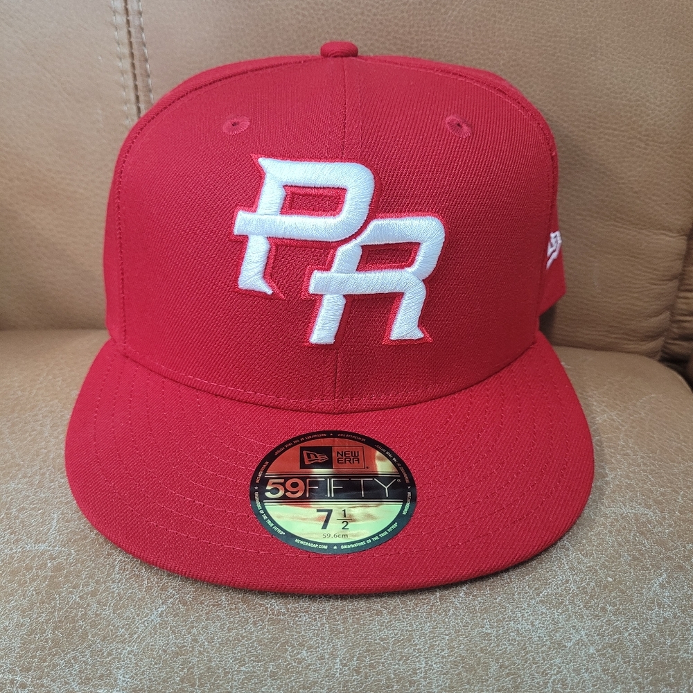 2023 Puerto Rico New Era World Baseball Classic fitted hat cap 7 1/2